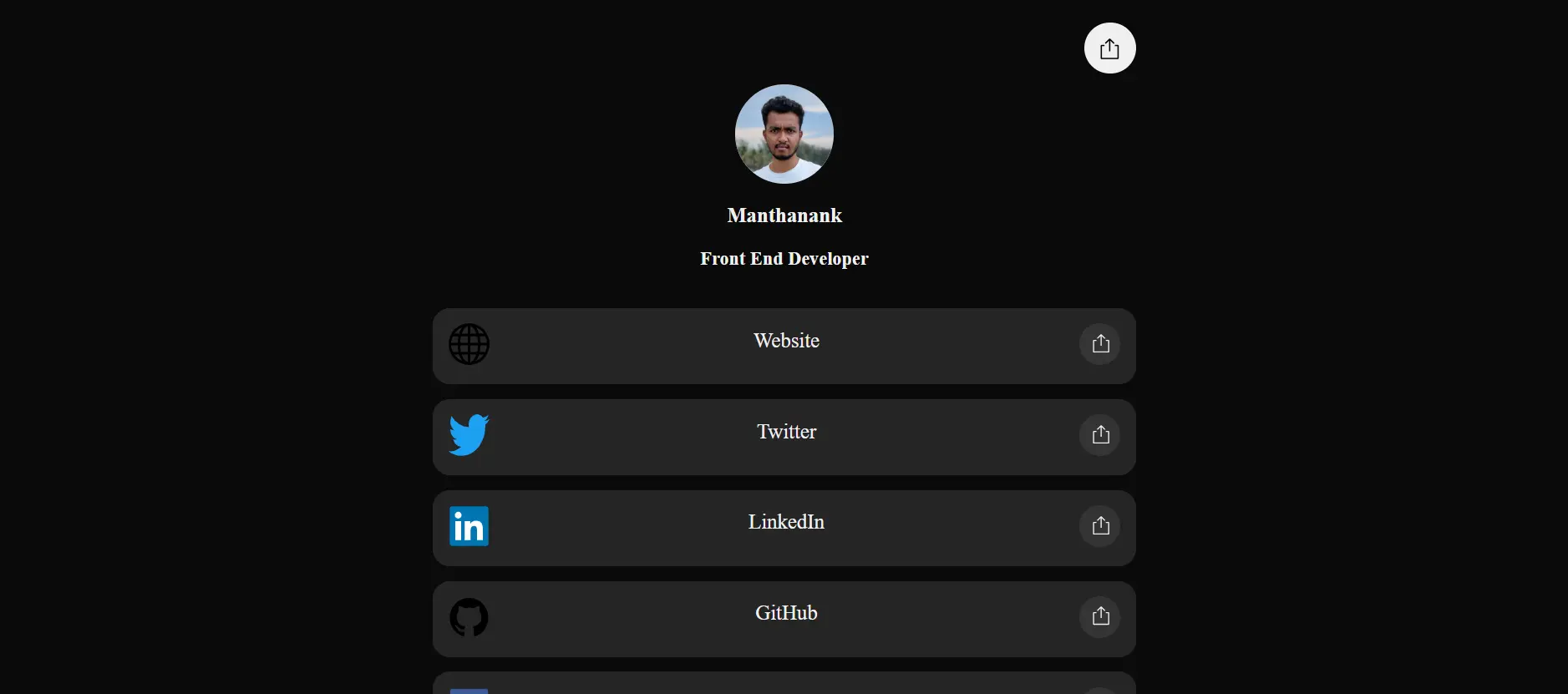 LinkTree Clone App - Angular